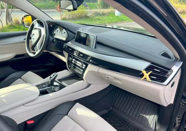 BMW X6 cena 140000 przebieg: 52000, rok produkcji 2016 z Pasłęk małe 79